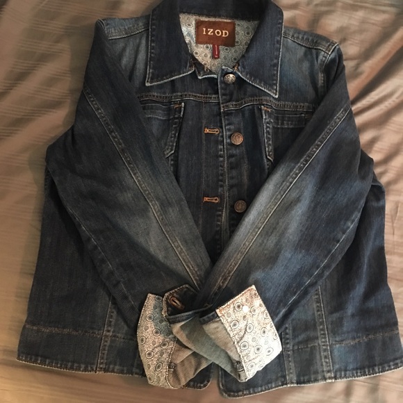IZOD Jean jacket! - Picture 2 of 6